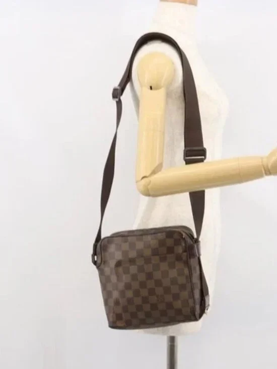 LOUIS VUITTON Damier Ebene Olaf PM Shoulder Bag N41442 LV Auth ka1987 - Picture 13 of 15